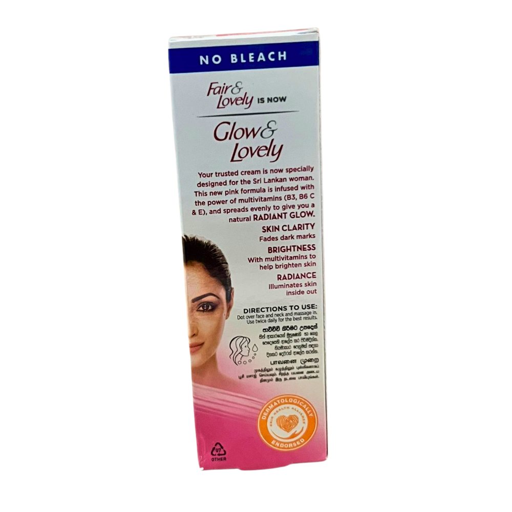 GLOW & LOVELY CREAM (SRILANKA) 25GM X 144 MULTIVITAMIN Sun Protection Natural Glow Deep Nourishment Face Cream