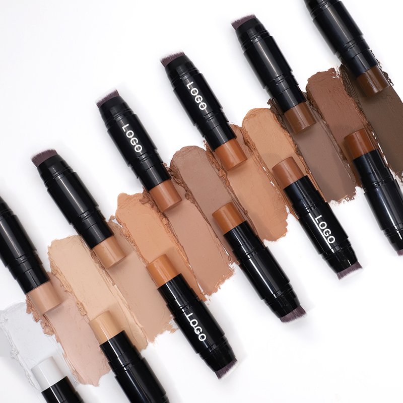 OCHAIN Small Moq Full Coverage Matte High Quality Organic SPF Cream Waterproof Luxury Concealer Face Contour Stick Bronzer