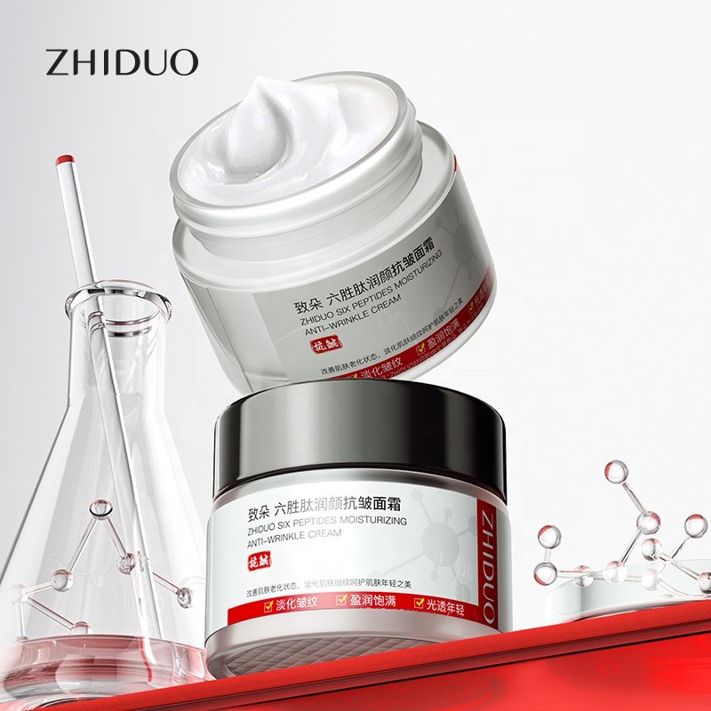 OEM ZHIDUO private label deep moisturizing face care whitening anti freckle skin whitening Brightening anti aging face cream