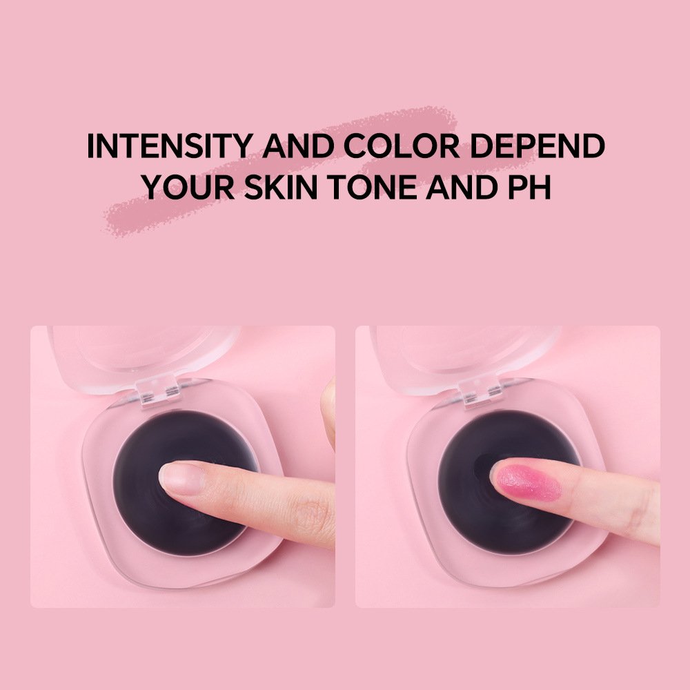 SENKA Private Label Cheek Face Makeup Magic Pink PH Color Changing Black Blush Cream