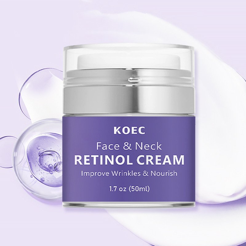 Retinol Face Moisturizer Rapid Wrinkle Repair Daily Anti-Aging Face Cream with Hyaluronic Acid to Fight Fine Lines Dark Spots