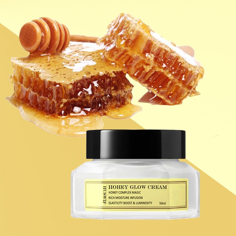 Skin Daily Care Anti Aging Smooth Hydrating Honey Facial Moisturizer Cream for Dry Skin