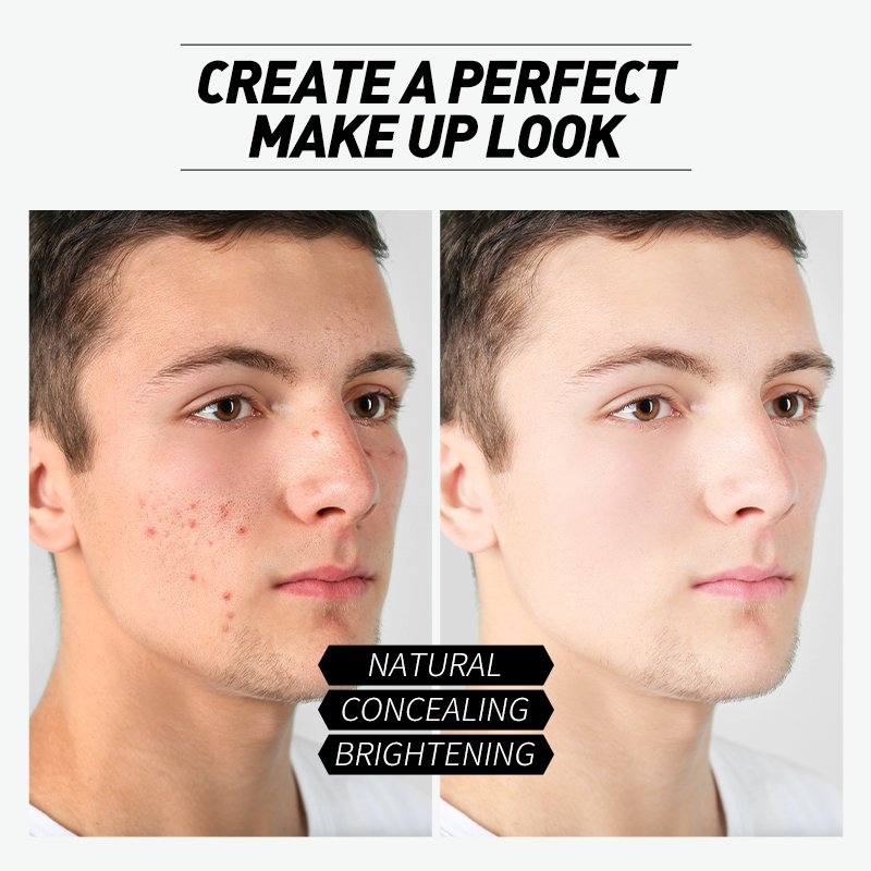 LAIKOU men's invisible pores 50g makeup tone up cream brightening bb cream skin whitening face cream for men
