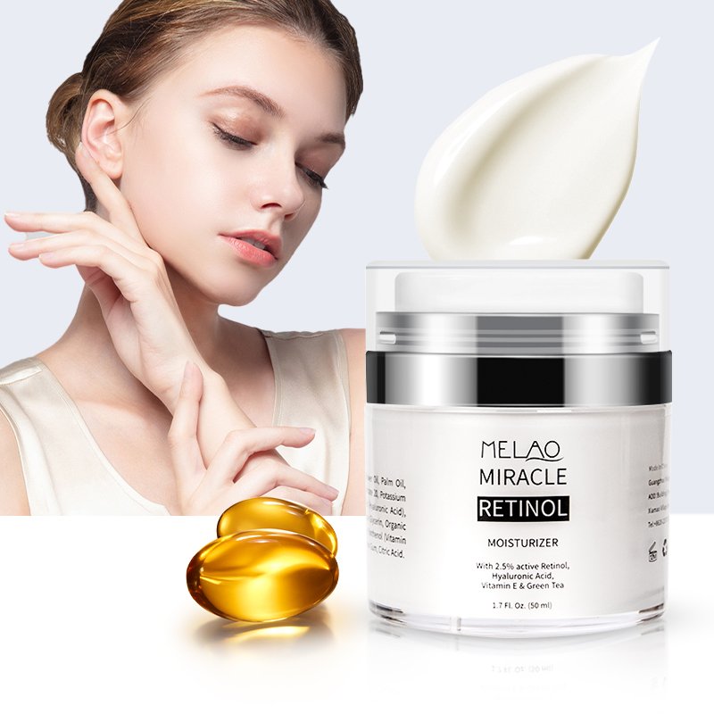 Best Retinol Face Cream Natural Anti Aging Antiwrinkle Cream Retinol Moisturizer Face Cream 1.7oz