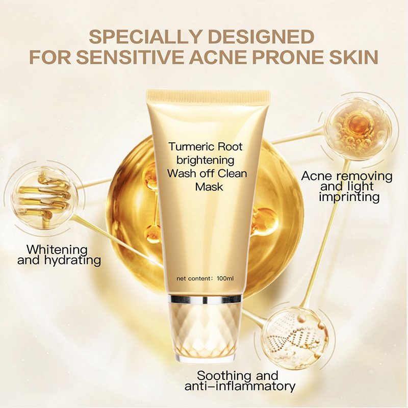 Anti Acne Treatment skin care set turmeric skin care set face cream skin care set turmeric