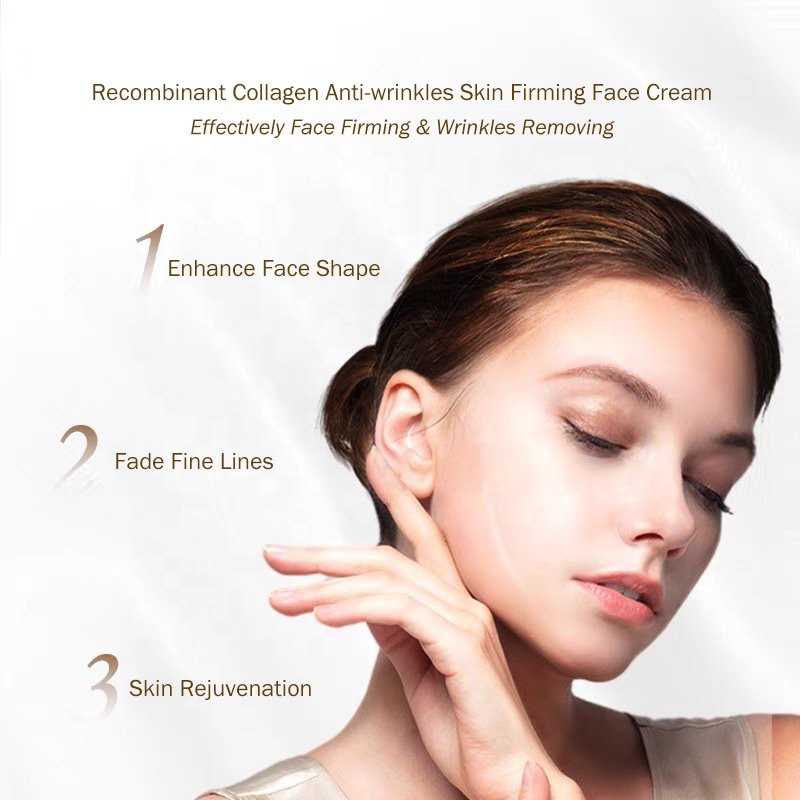 Custom Private Logo Anti-Aging Face Cream with Collagen and Niacinamide Wrinkle Remover Oil for Beauty Wholesale