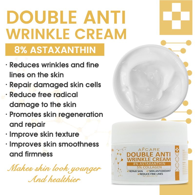 Korean Cream for Face Sulfate-free Moisturizer & Anti-wrinkle and Hyaluronic acid & Astaxanthin Face Cream and Lotion (Back)