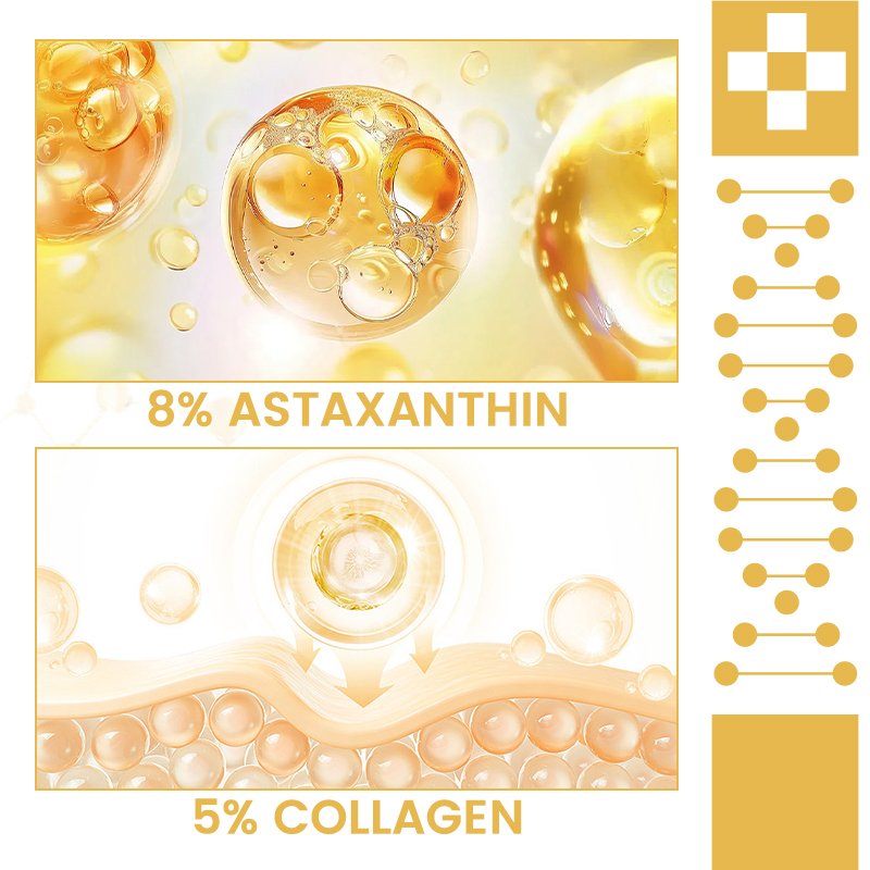 Korean Cream for Face Sulfate-free Moisturizer & Anti-wrinkle and Hyaluronic acid & Astaxanthin Face Cream and Lotion (Back)