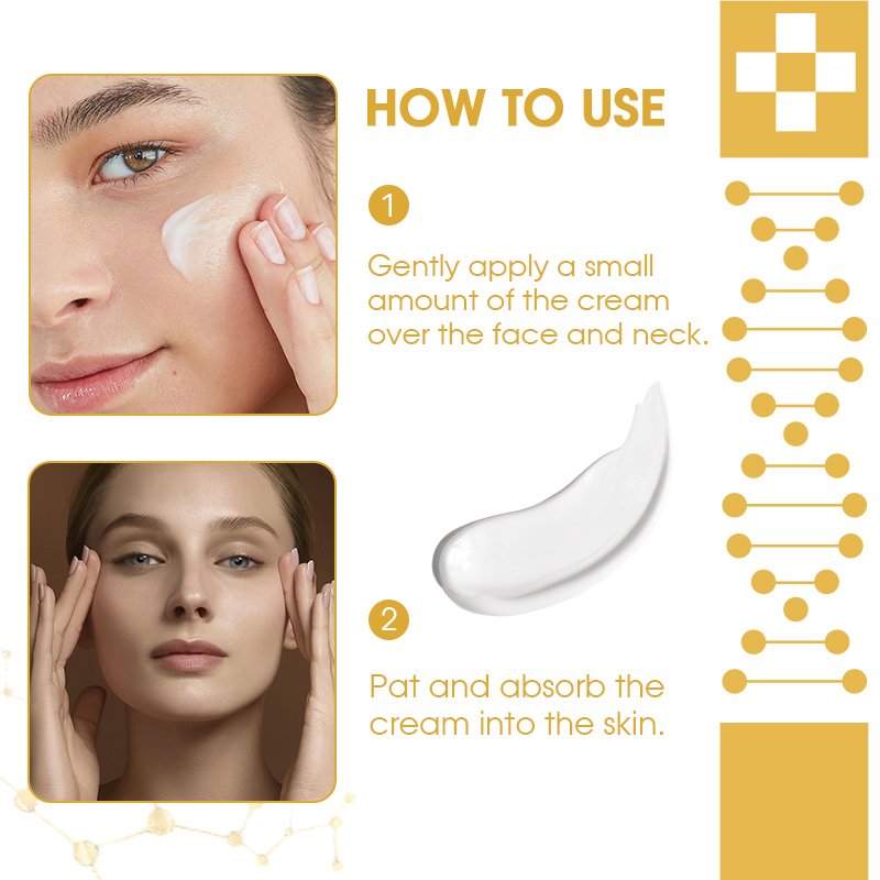 Korean Cream for Face Sulfate-free Moisturizer & Anti-wrinkle and Hyaluronic acid & Astaxanthin Face Cream and Lotion (Back)