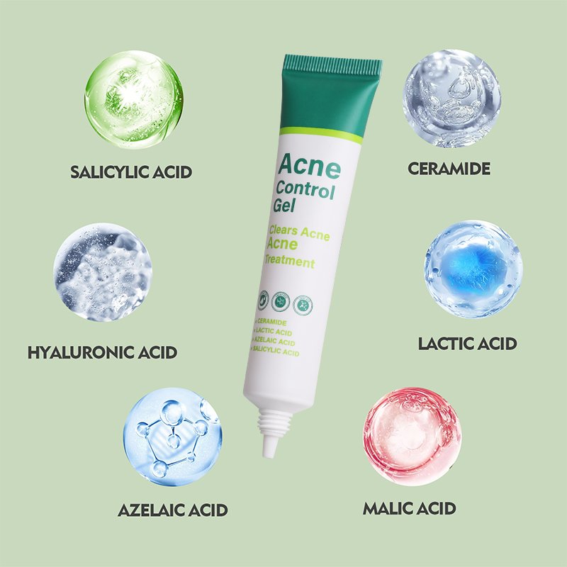 Wholesale Anti Acne Spot Treatment Gel Salicylic Acid Pimple Scar and Acne Marks Removal Face Cream Skincare Products