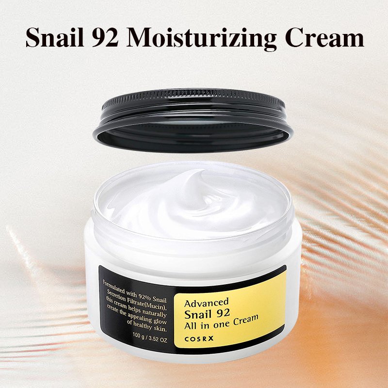 Best Selling Korea Custom Adavanced Snail 92 All In One Cream Repairing Whitening Moisturizing Firming Collagen Face Cream