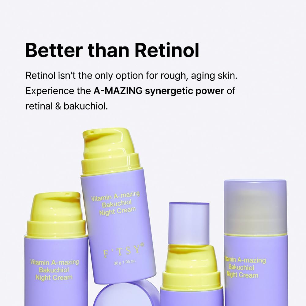 Customized LOGO Vitamin A Bakuchiol Cream Anti-Aging Skin Smoothing Anti-Wrinkle Face Cream
