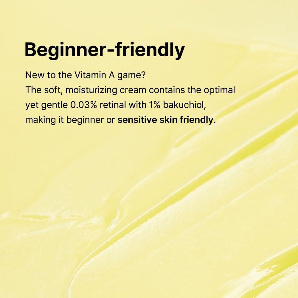 Customized LOGO Vitamin A Bakuchiol Cream Anti-Aging Skin Smoothing Anti-Wrinkle Face Cream