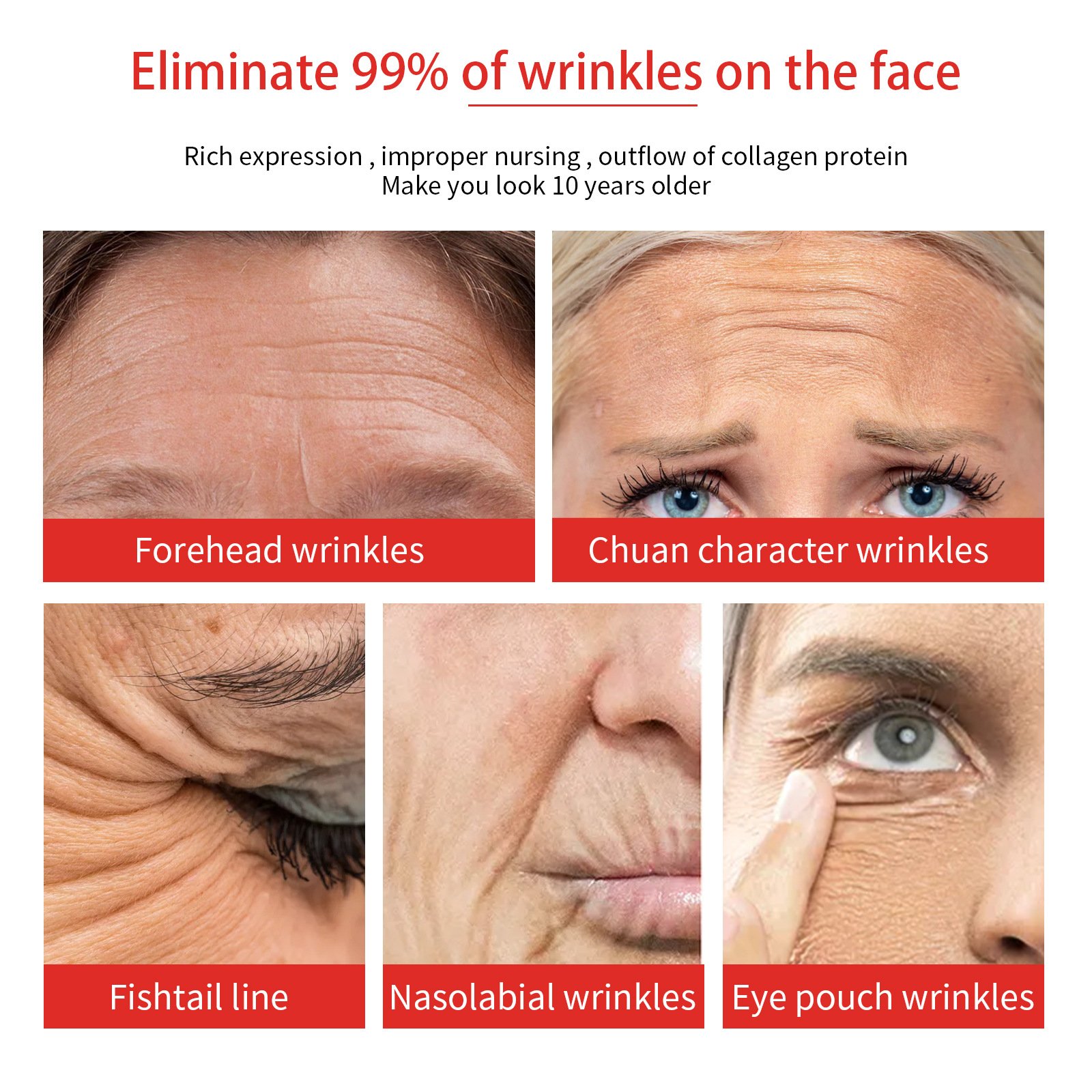Hot West&Month Firming Lifting Fine Lines Repairing Brightening Whitening Instant Anti wrinkle face cream