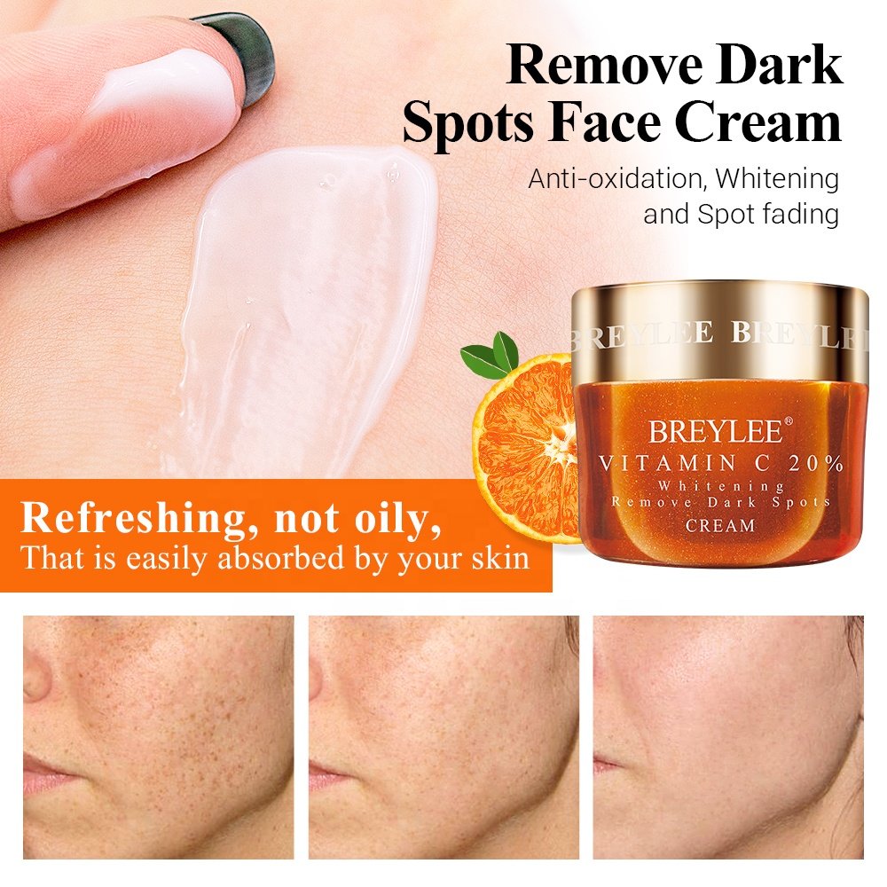 BREYLEE vitamin c 20% whitening remove dark spots face cream