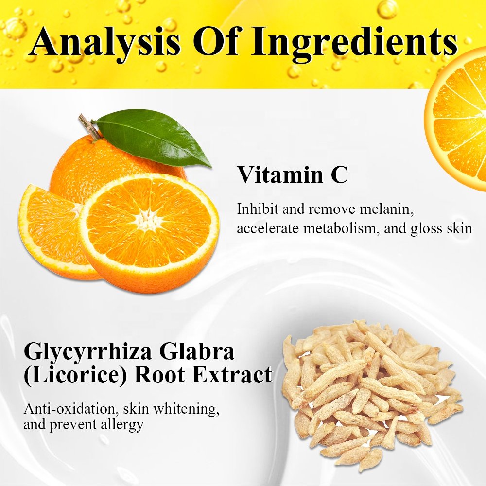BREYLEE vitamin c 20% whitening remove dark spots face cream