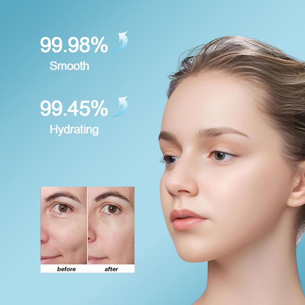 Collagen Hyaluronic Acid Hydrating Water Gel Facial Cream Hydrating Moisturizers Face Cream for Dry Skin Improve Dryness
