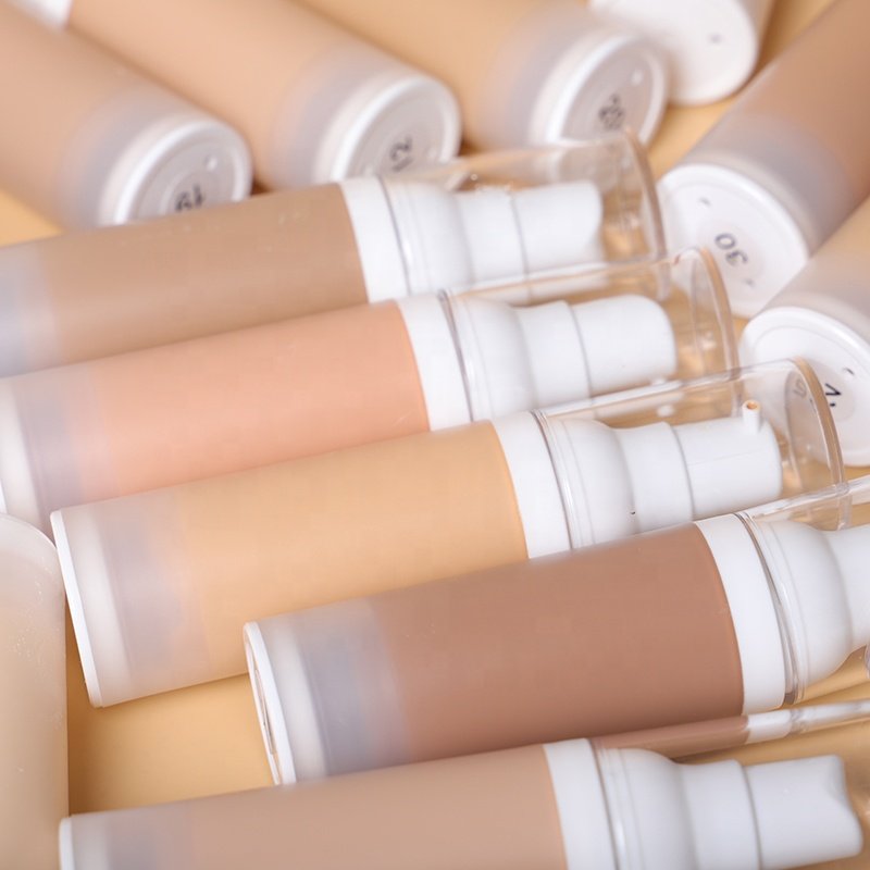 High Pigment Waterproof Liquid Makeup Private Label Cosmetics Foundation