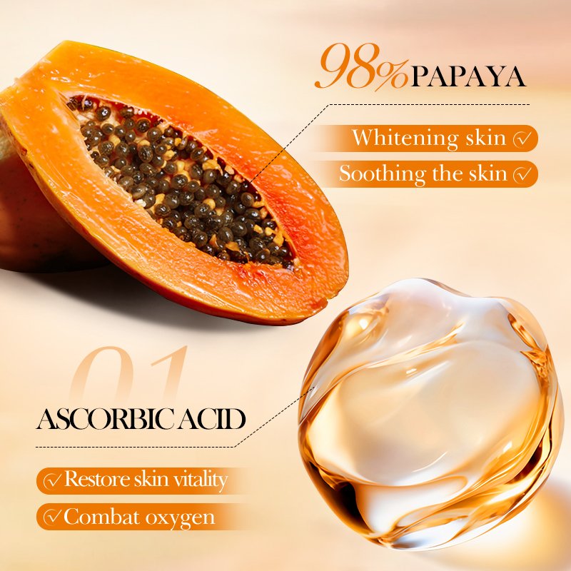 BIOAQUA Private Label Papaya Moisturizing Face Cream Skin Care Whitening Lotion Anti-Aging Brightening Cream