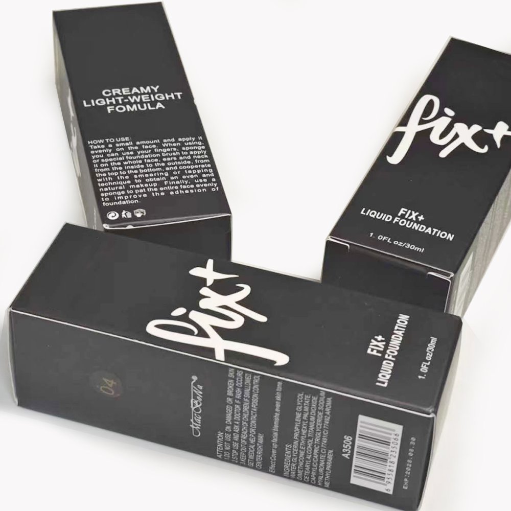 Fix liquid Foundation Face Makeup Waterproof Matte Beauty Foundation 30ml
