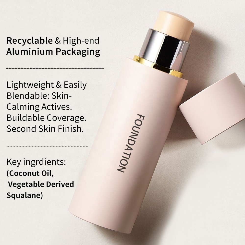 New Vegan Make Up Foundation Stick Private Label Full Coverage Waterproof Wholesale Oem High Quality Cream Concealer Stick