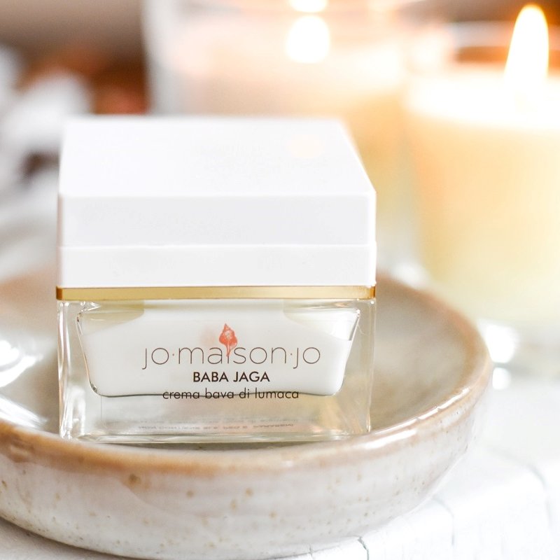 High quality OEM Made in Italy Baba Jaga organic and vegan snail slime face cream 50ml ready to ship