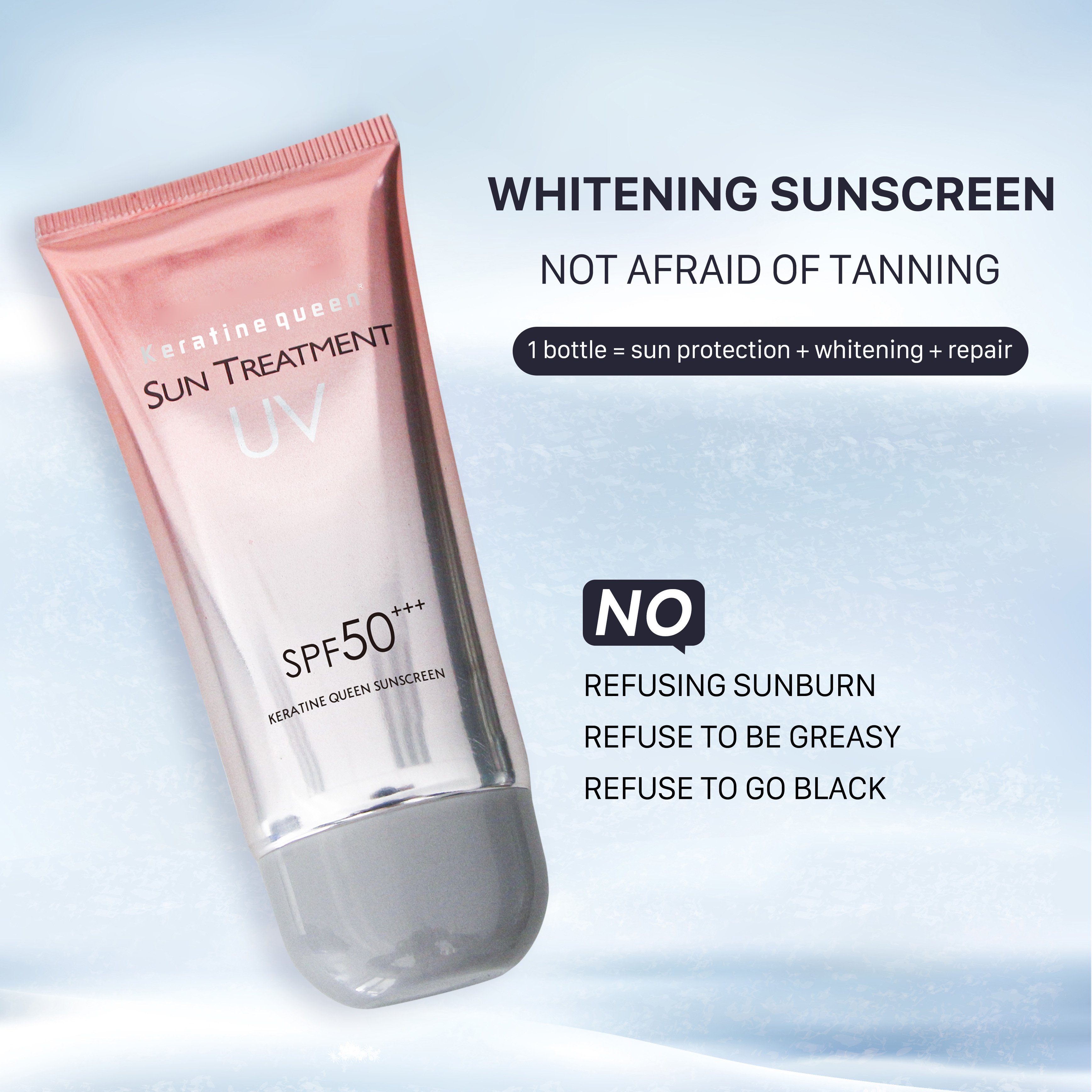 Factory Wholesale Sunscreen Whitening Waterproof Protect Skin SPF Sunblock Sunscreen Cream SPF 50 Sunscreen face Cream
