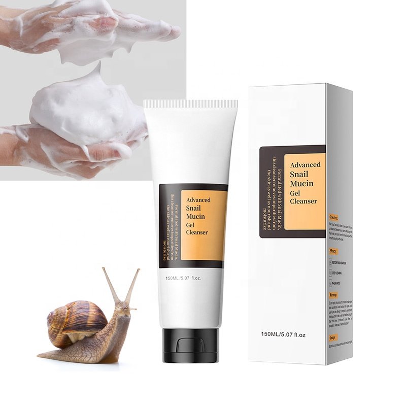 Face Wash Facial Cleanser for Sensitive Skin Makeup Removing Snail extract Cleansing Cream Hydrating Facial Cleanser