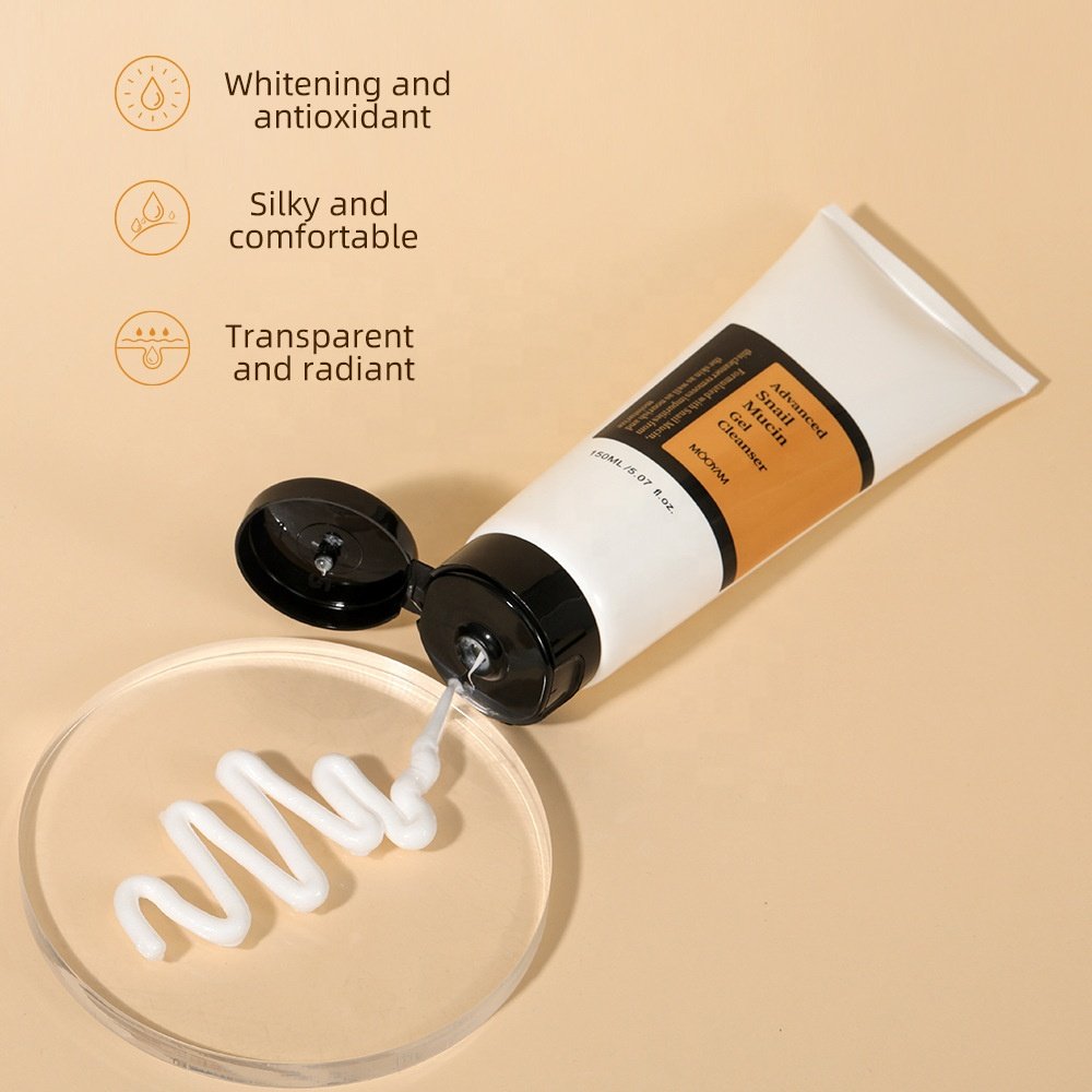 Face Wash Facial Cleanser for Sensitive Skin Makeup Removing Snail extract Cleansing Cream Hydrating Facial Cleanser
