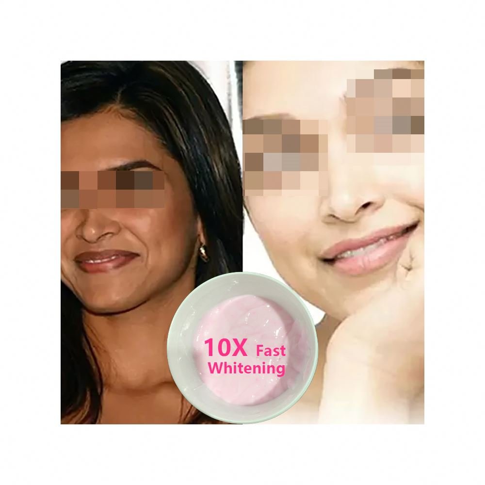 Papaya Rice Whitening White Aloe Vera Creams Anti-Aging Face Cream For Dark Skin Half-Finished Cosmetics