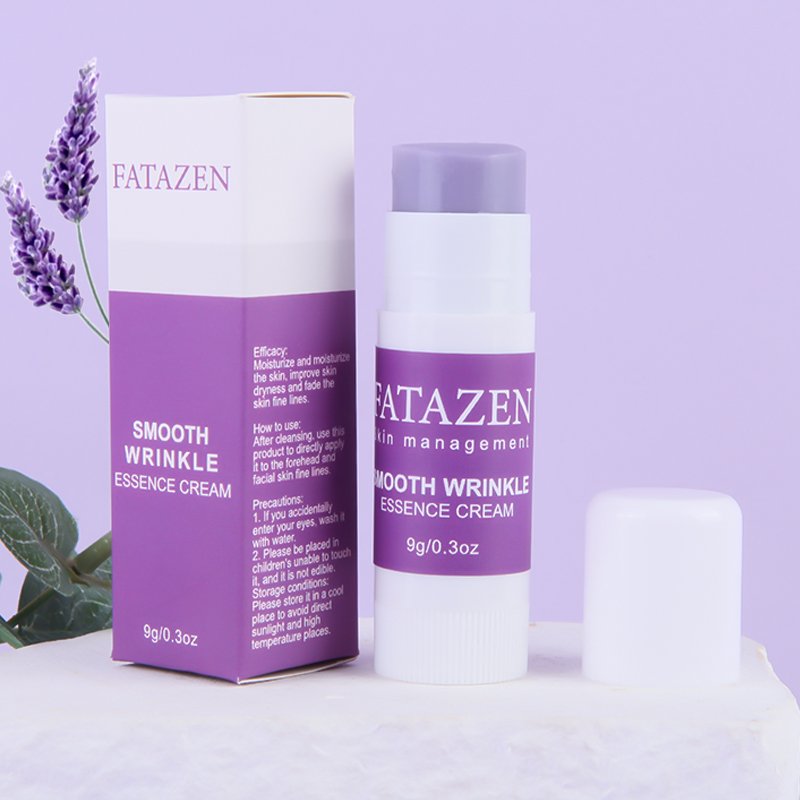 FATAZEN Smooth Wrinkle Essence Cream Fine lines Moisturizing Moisturizer Herbal OEM Face Cream Stick Wrinkle Cream