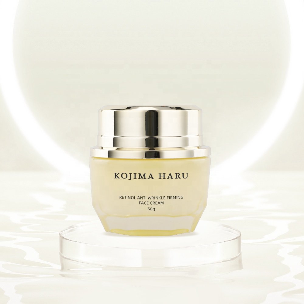 Private Label Natural Organic Anti-Wrinkle Face Cream Korean Beauty Anti Aging Moisturizer Retinol Face Cream for Women Skin Car