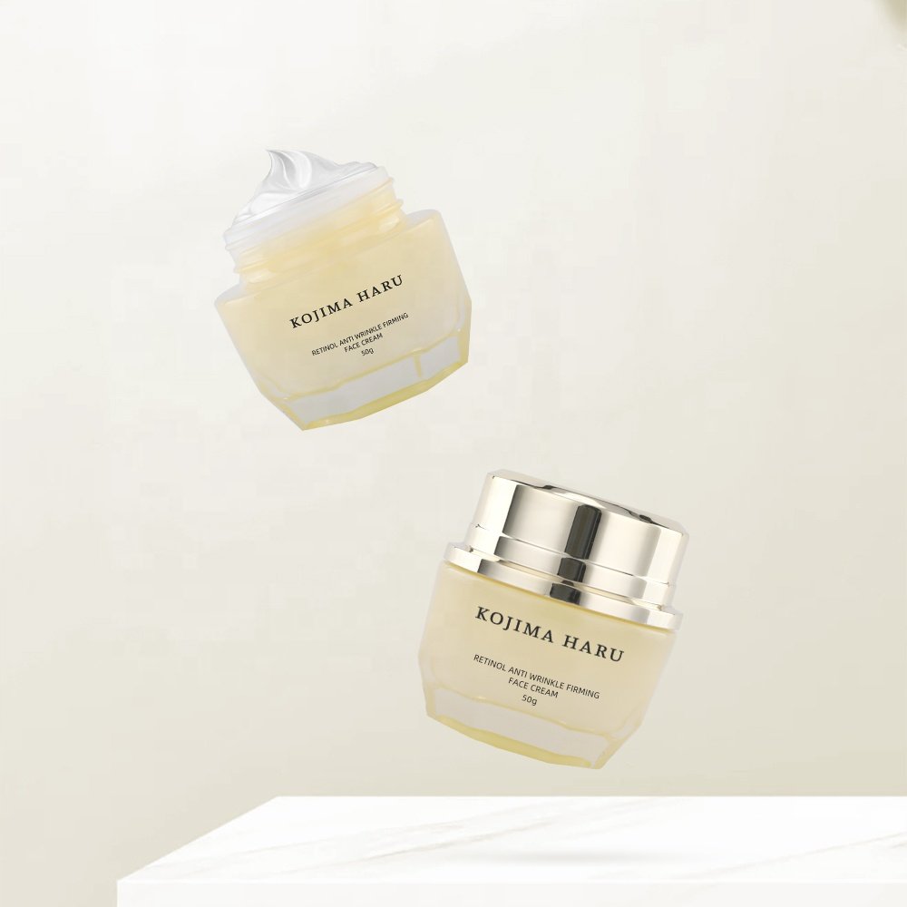 Private Label Natural Organic Anti-Wrinkle Face Cream Korean Beauty Anti Aging Moisturizer Retinol Face Cream for Women Skin Car