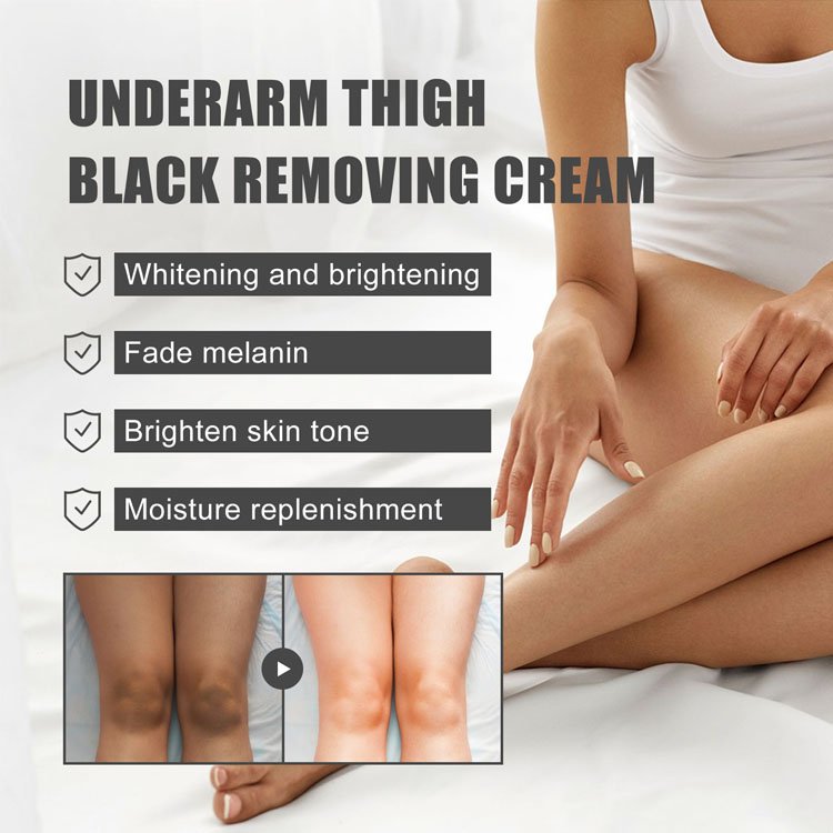 Private Label Body Skin Care Whitening Black Skin Remover Cream for Sensitive Areas and Private Parts