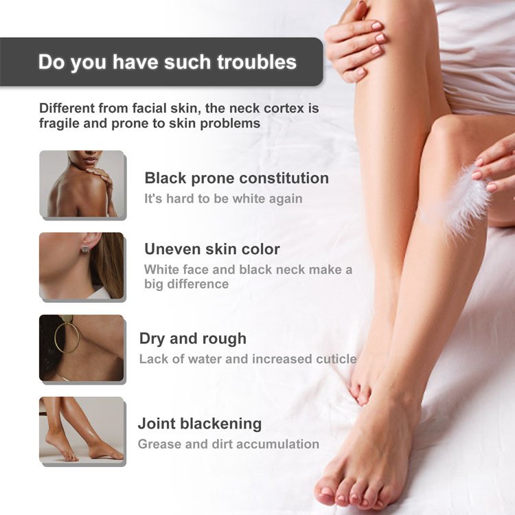 Private Label Body Skin Care Whitening Black Skin Remover Cream for Sensitive Areas and Private Parts