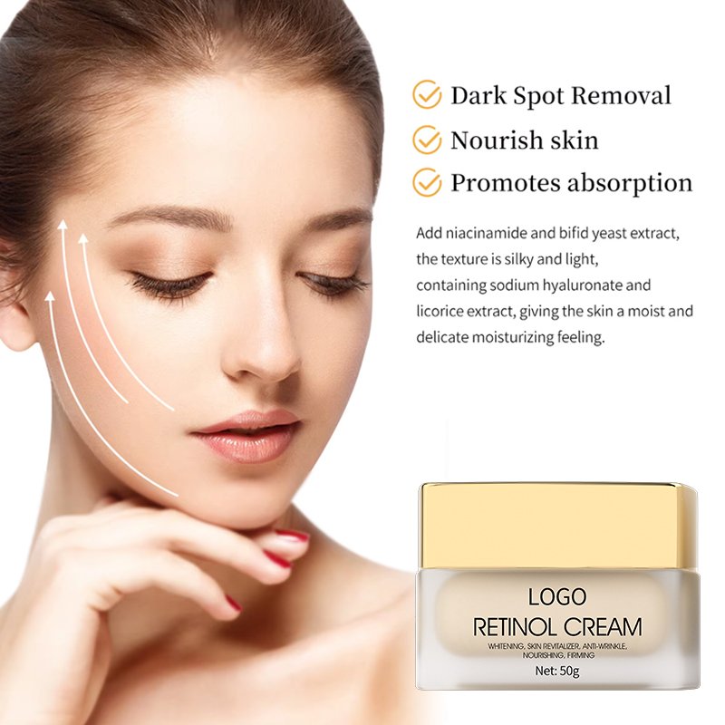 OEM Customized Private Label Natural Organic Skin bleaching Tightening anti aging Moisturizer Whitening Retinol Face Cream