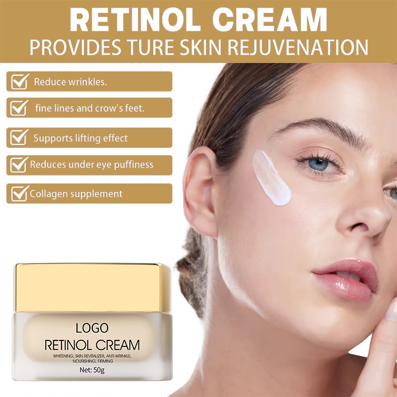 OEM Customized Private Label Natural Organic Skin bleaching Tightening anti aging Moisturizer Whitening Retinol Face Cream