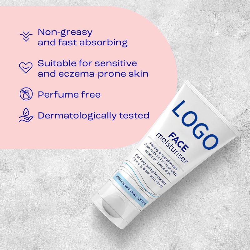 Face Moisturiser Hydrating Face Cream for Long Lasting Moisturisation Lightweight Cream for Dry and Sensitive Skin Fast Ab