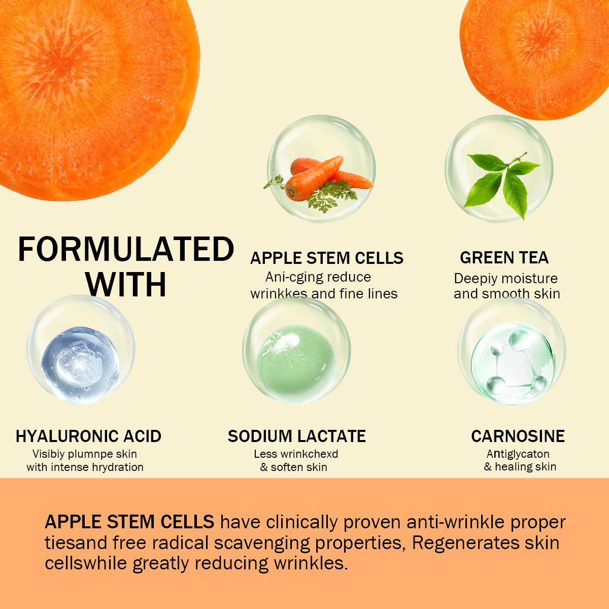 Best Face Glow Cream with Sophora Flavescens Natural Ingredients for Radiant Skin