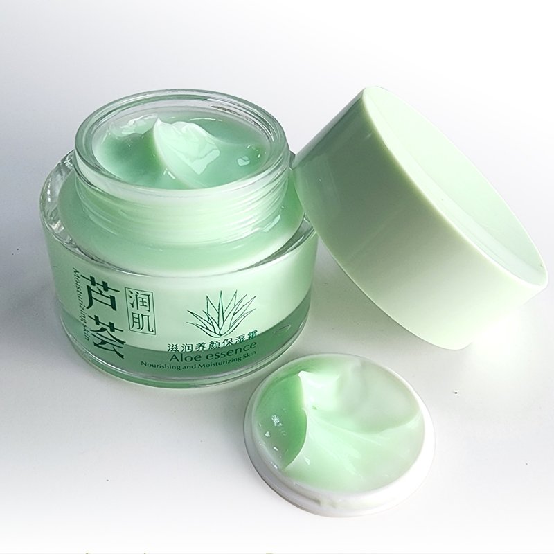 Aloe Vera Essence Face Cream & Lotion Refreshing & Nourishing Moisturizer for Facial Skin Care