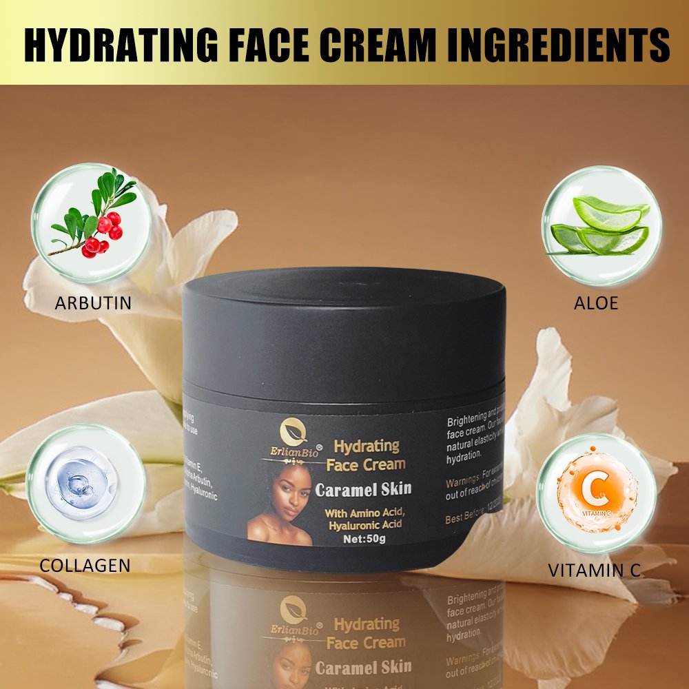 Face moisturizer cream high quality anti aging hyaluronic acid Brightens Skin Black spot removal whitening face cream