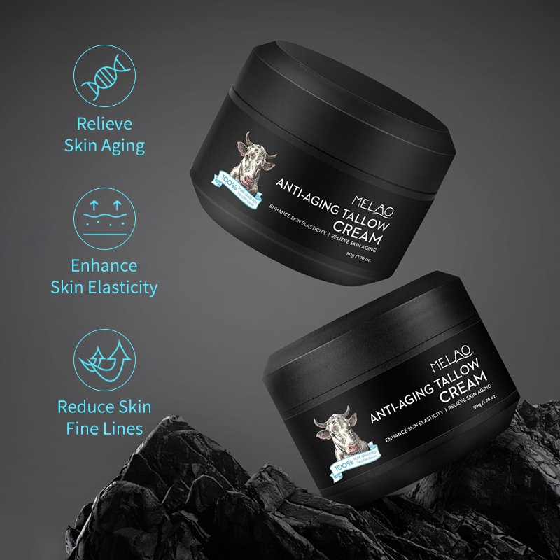 Tallow Whipped Cream Organic Natural Face Hydration Cream Day And Night Retinol And Collagen Moisturizer Face Cream For Men