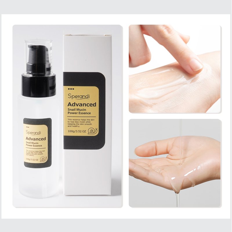 Chinese Suppliers 96% Organic Snail Mucin Hyaluronic Acid Glowing Spots Wrinkles Improve Whitening Snail Skin Care Face Serum