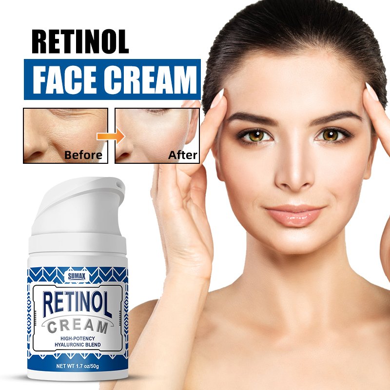 Private LOGO Cream Increases Skin Cell Remove Wrinkle Anti Aging Retinol Face Cream 50g skin care women retinol cream for face