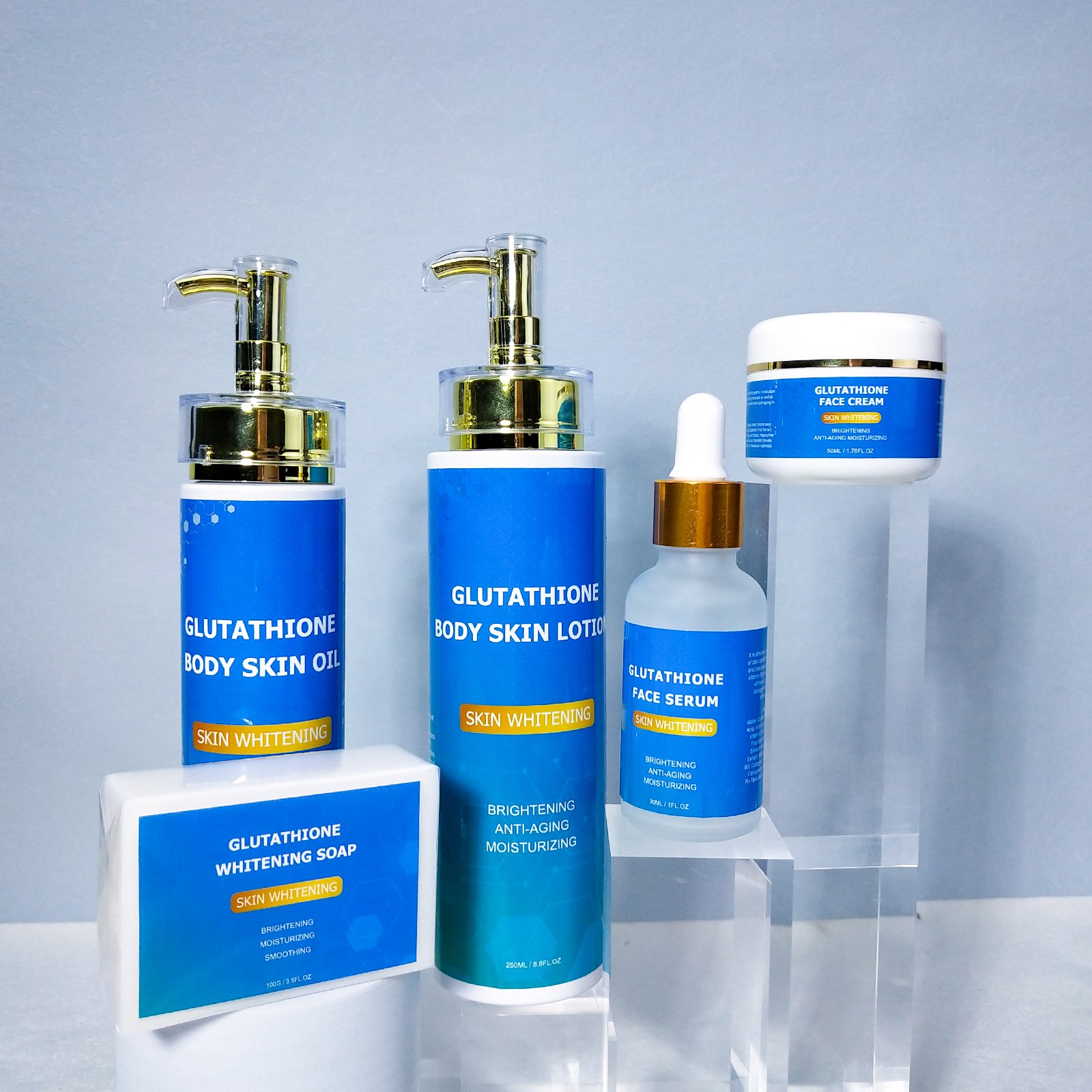 Korea Private Label 50ML Skin Care Products Glutathione Cream Whitening Nourishing Hydrating Glutathione Face Cream