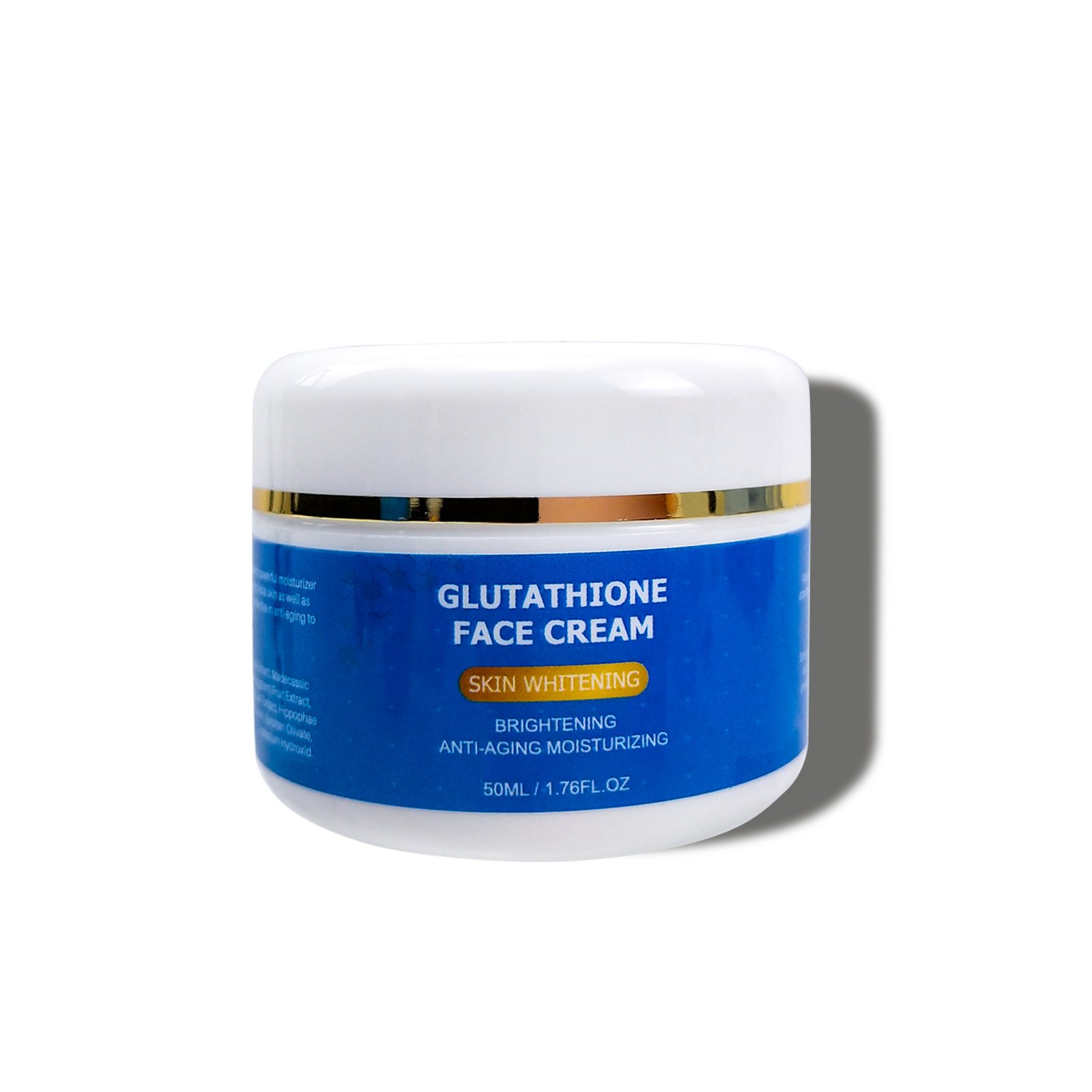 Korea Private Label 50ML Skin Care Products Glutathione Cream Whitening Nourishing Hydrating Glutathione Face Cream