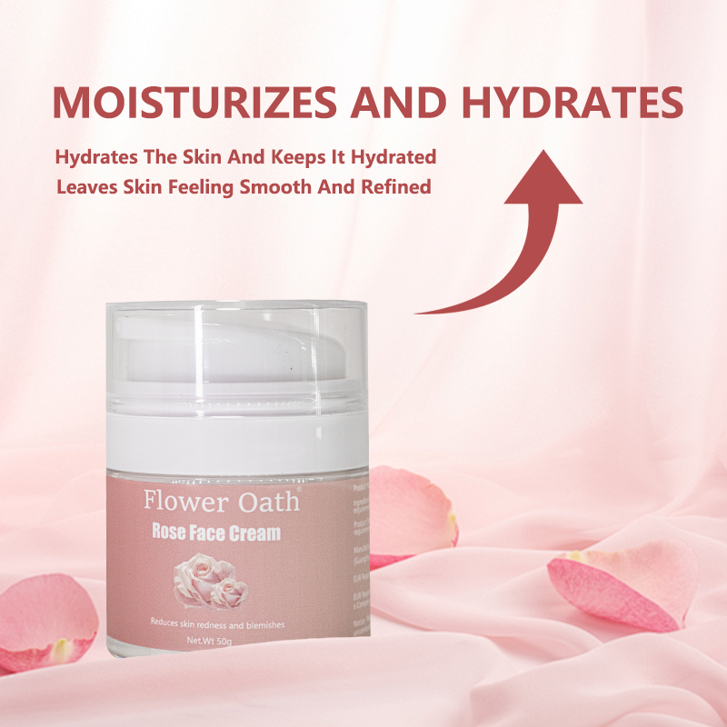 Flower Oath That Eliminates Blackheads and Polypeptide for Brightening and Bakuchiol Bulk Rose gloss face cream