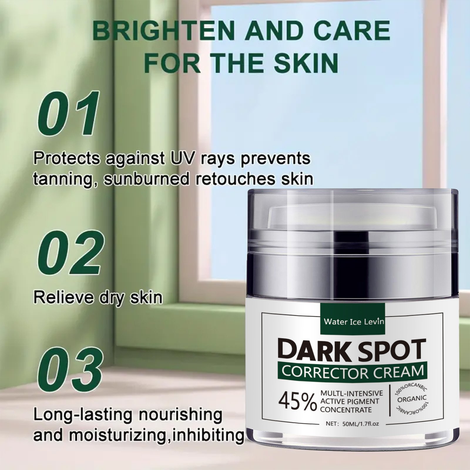 Moisturizing female anti-aging facial firming skin care products beauty care face cream
