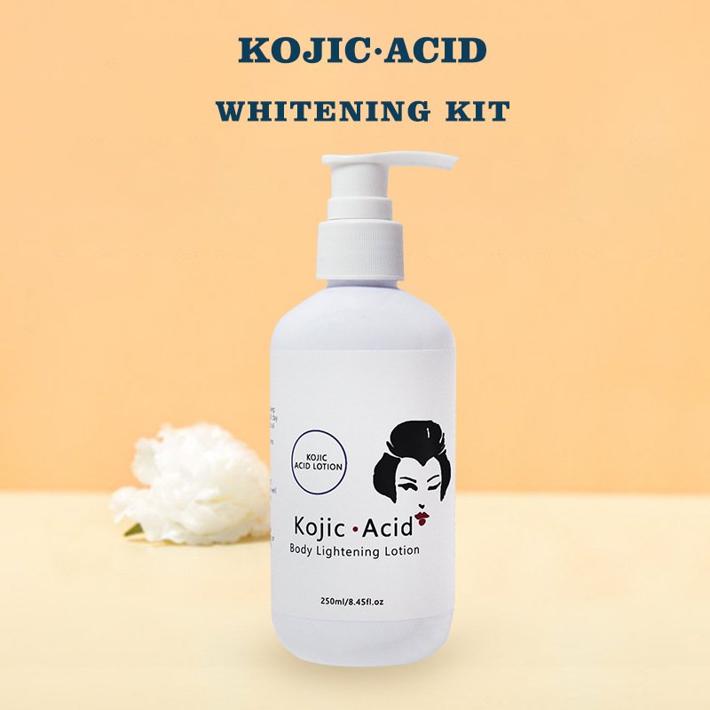 3-piece set of Kojic Acid Body Cream Handmade Soap