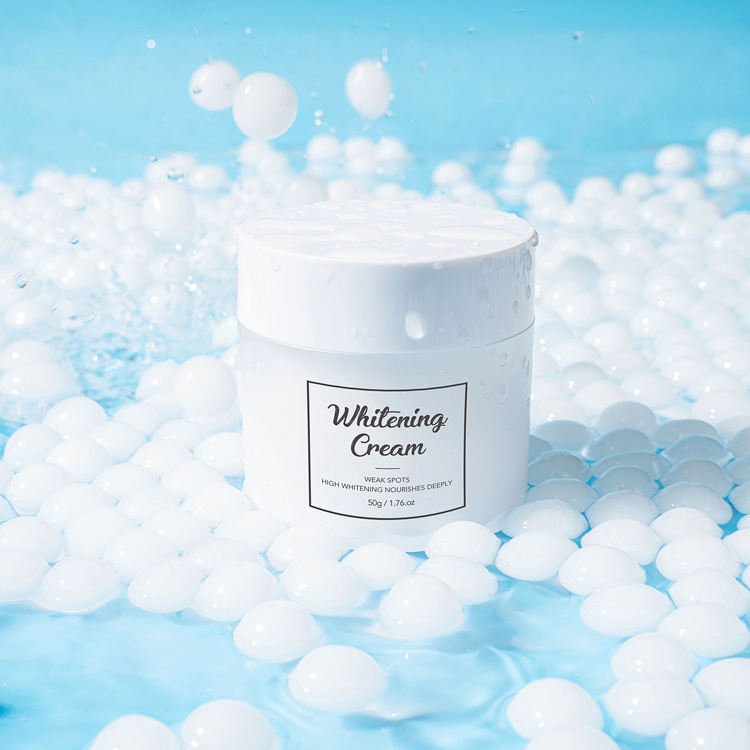 2022 Best Korean Private Label Organic Vegan Face Skin Whitening Cream